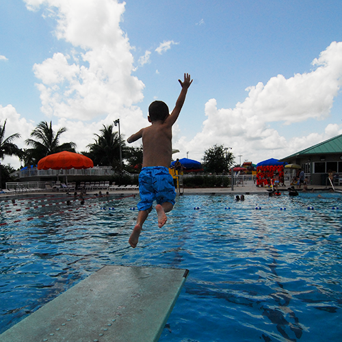 diving board